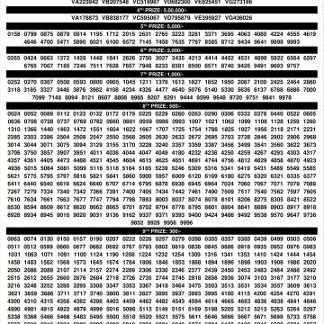 Vishu Bumper Lottery BR 103 Result