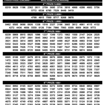 Kerala Lottery Result Samrudhi SM-37 Today 11/01/2026