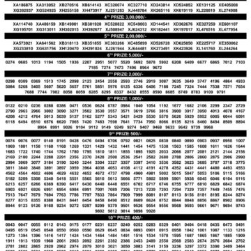 Kerala Lottery Christmas New Year Bumper