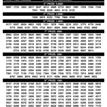 Kerala Lottery Result Sthree Sakthi SS-509 Today 03/03/2026