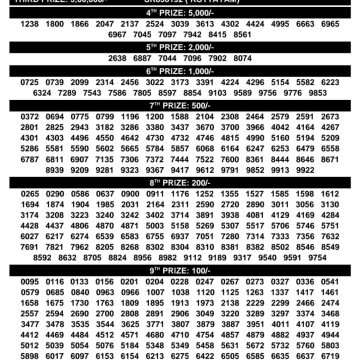 Kerala Lottery Result SS-534 Today 25/08/2026