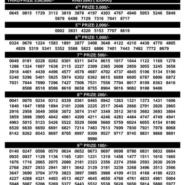 Kerala Lottery Result SK-67 Today 28/08/2026