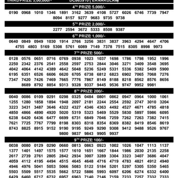 Kerala Lottery Result DL-67 Today 02/09/2026